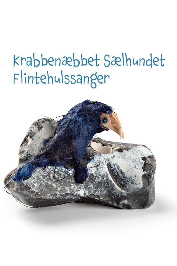 Krabbenæbbet Sælhundet Flintehulssanger fremstillet af håndlavet papir